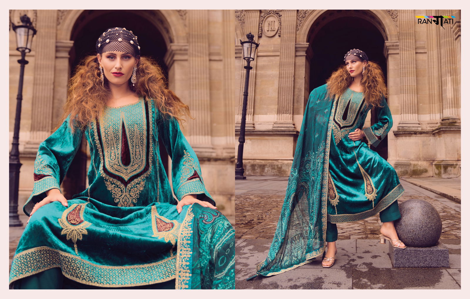 Azalea By Rangati Winter Wear Viscose Velvet Salwar Kameez Wholesale Price In Surat
